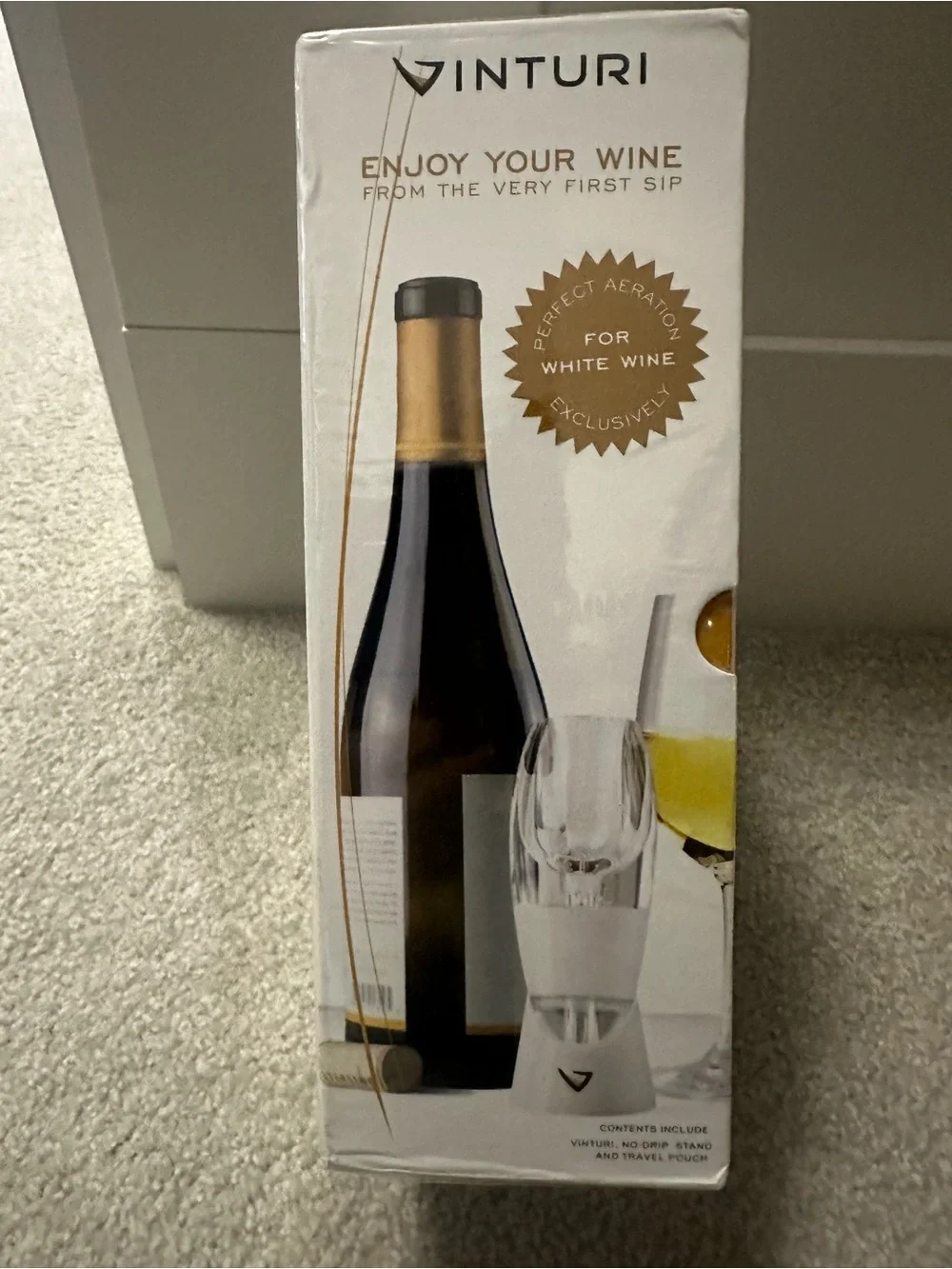 Vinturi Wine Lovers Aerator Set - Red & White wine NiB
